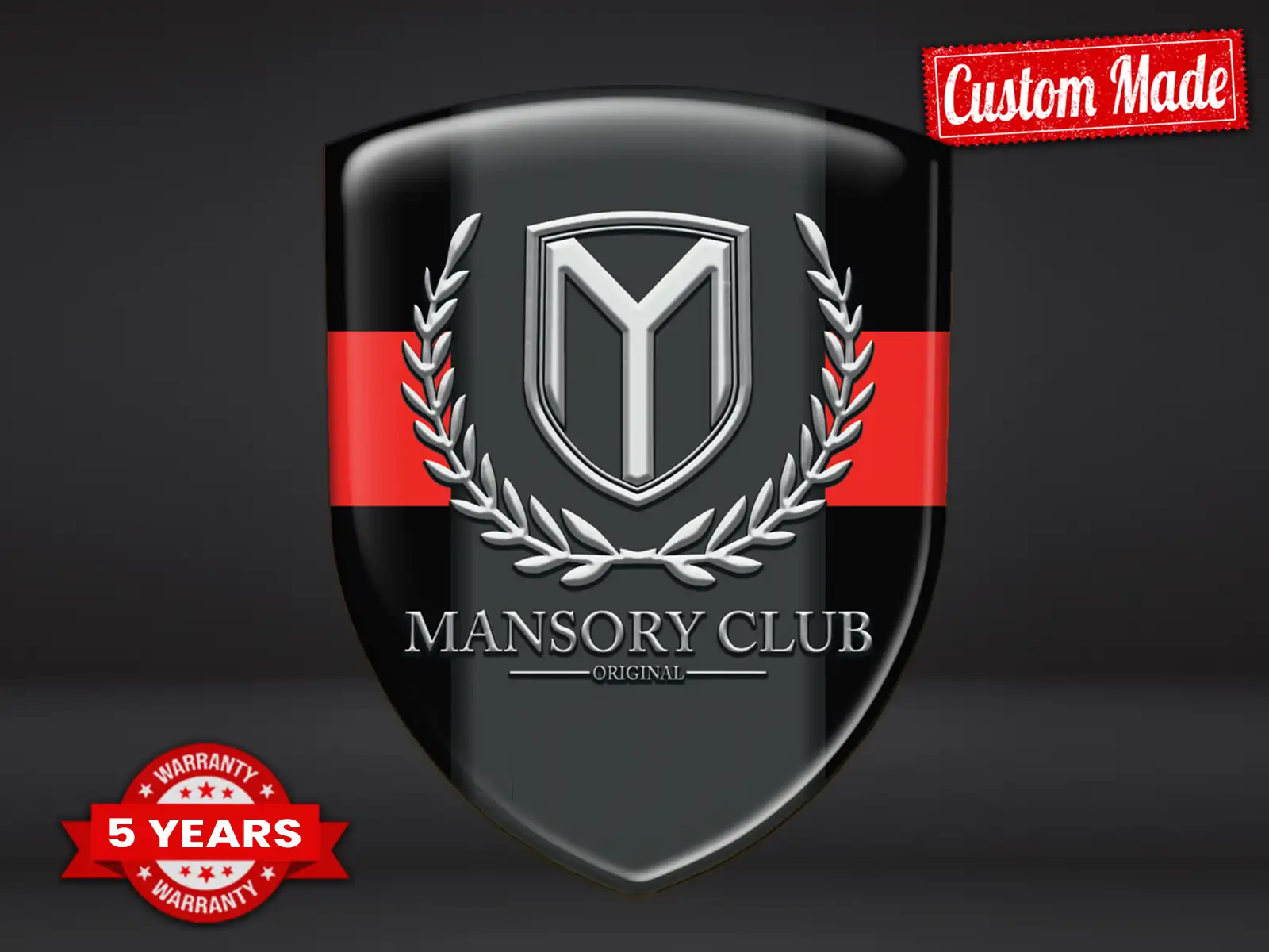 Mansory Doming Aufkleber Auto Max Robust Pro Stil